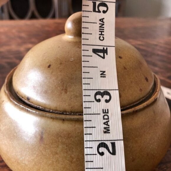 Vintage Handmade Studio Tea Pot and Sugar Bowl - Picture 5 of 12